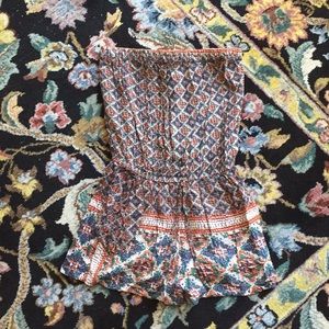 Angie Strapless Romper